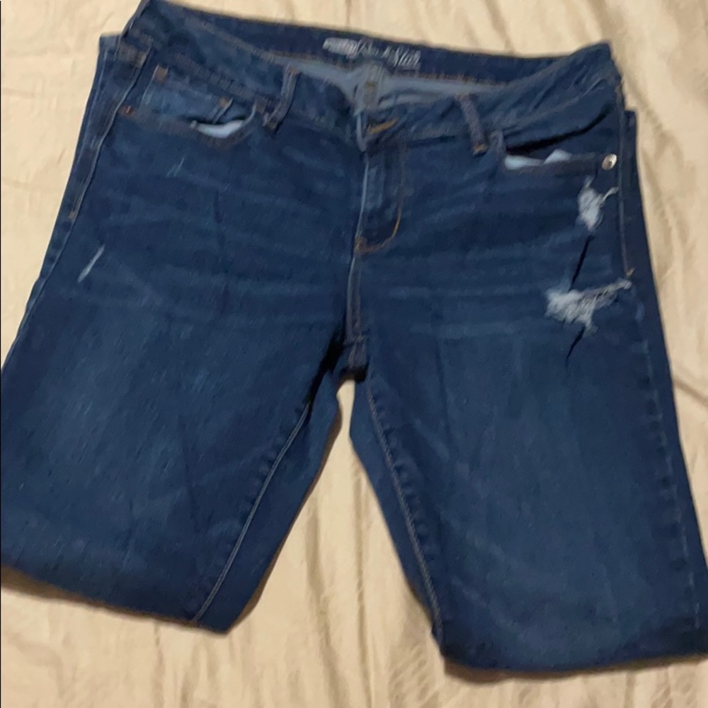 Glue jeans